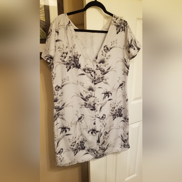 Loft linen blend dress - Picture 2 of 6